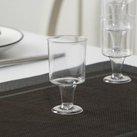 A glass of plastic disposable "Crystal", 50 ml, the color is transparent