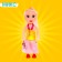 Baby doll "Rita" in a dress, mix