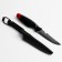 Tourist knife "Ural" 25cm, blade 105mm/1.8mm, red