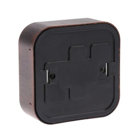 Rosette "Elect" Ra 16-131-hm, 16 a, 250 V, single, open, without salary, black for copper-1