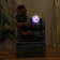 Buster Fountain Column, 20x16x33 cm (with backlight)