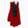 Women's gloves MIST with fingers, rr 25cm, burgundy