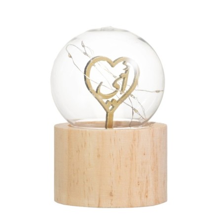 Spinker "Shar-heart" LED 3XAG10 ball 8cm 6.5x6.5x11.5cm-4