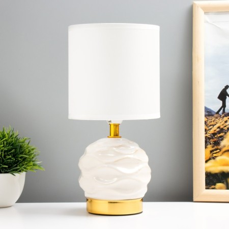 Biribil table lamp E14 40W white 13x13x26.5 cm Risalux
