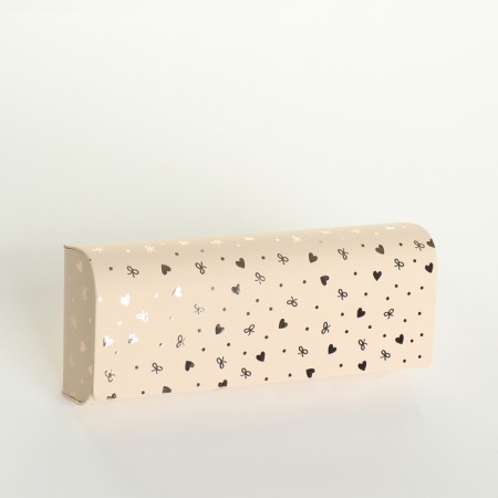 Case case on a cracker, beige color