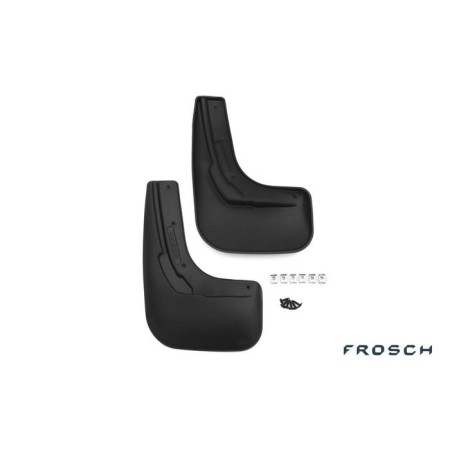Rear sputes for Volkswagen Polo, 2015-2020, sedan, in the box, set 2 pcs