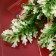 Bouquet "Tarhun Sadovy" 27 cm, white-green