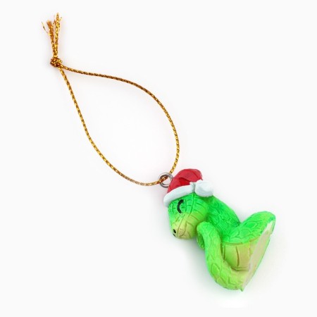 Christmas tree toy New Year's "snake", for the New Year, 3.5 x 2.3 cm-4