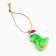 Christmas tree toy New Year's "snake", for the New Year, 3.5 x 2.3 cm