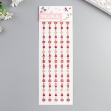 Stick plastic rhinestones 