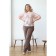 Female jumper, size 54, peach color