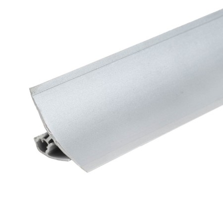 Skirting board for countertops 3.0m "Ideal", 081 metallic silver-2