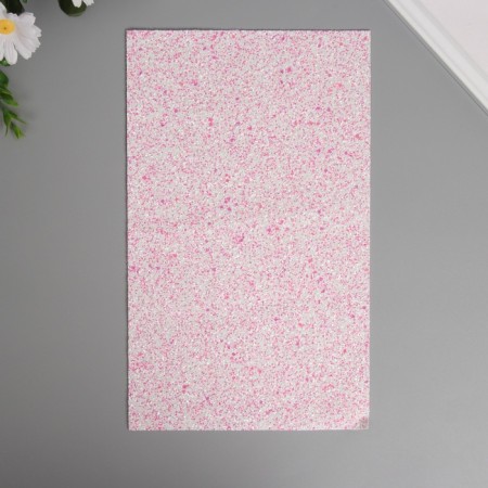 Liszt for creativity claims of "sparkle" white-pink sheet 33x20 cm thickness 1.6 mm-1