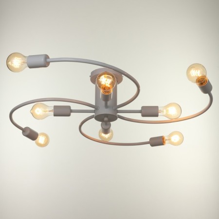 Chandelier 2139/8wt E27 40W white 88x88x20 cm Bayerlux-1