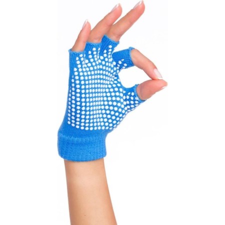 Yoga gloves Bradex SF 0277, anti -slip, blue-1