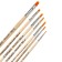 System of Synthetics 7 pieces Calligrata (Round No.: 0.2.3; Plosk No. 4.6.10; inclination No. 6), package
