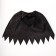 Carnival cape "terrible ghost", length 60 cm, black color
