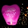 Wish flashlight "I love you" heart, color mix