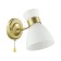 Bra Wilma, E27 1x40W, Matte Gold, White Color