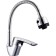 Juguni luxe leo kitchen mixer, one -rod, with flexible eyeliner, chromium color