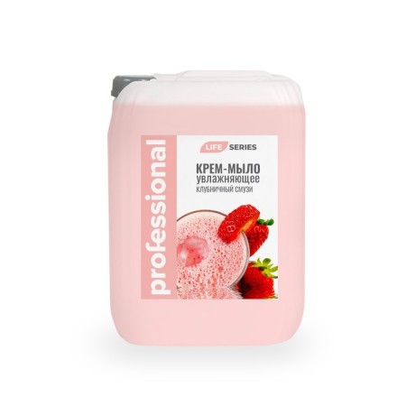 Cream-soap Professional "Strawberry Smoothie" canister, 5 liters