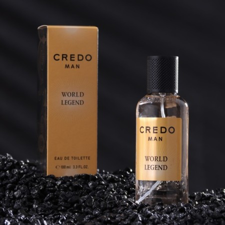 Men's toilet water Credo Man World Legend, 100 ml (based on 1 Million (P.Rabanne)