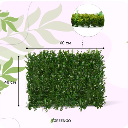 Decorative panel, 60 × 40 cm, "white bells", Greengo-3
