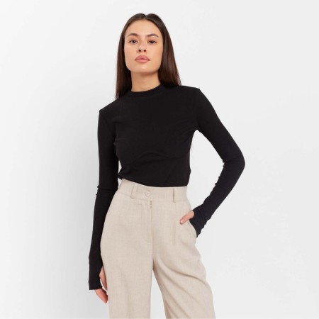 Jumper with a decorative seam Women's Mist p. 48, black color