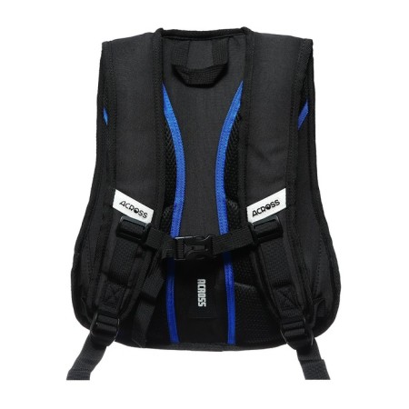 School backpack 40 x 33 x 15 cm, ergonomic back, Across 548, black ACR23-548-6-4