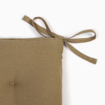 Sidushka Ethel "ECO", olive color, 42x42 cm, 70% HL, 30% flax, 190 g/m2-5