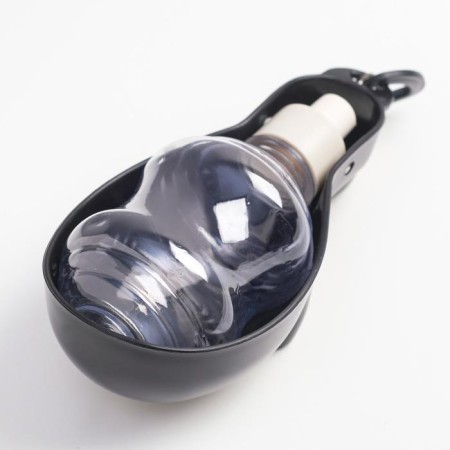 Walking figure curly, 300 ml, with a soft nose, black-2