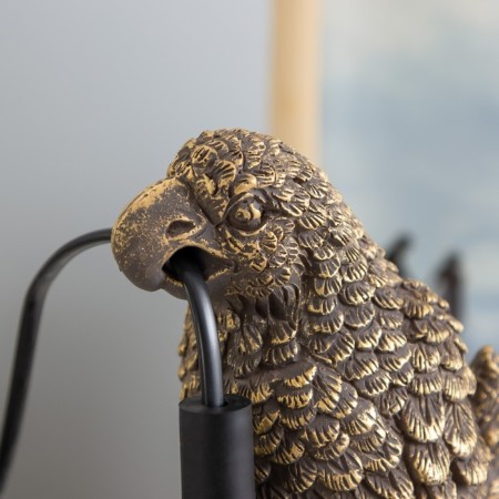 Highway "Parrots" E27 40W gold 21x12x34 cm Risalux-4