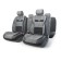 Autoshekhls Universal Multi Comfort MLT-1105GV black/dark gray, 11 items