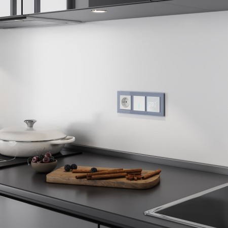 Thermoregulator for warm floor W1151201, touch, Wi-Fi, white-4