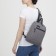 School bag, rise, textiles, gray color