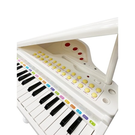 Musical Children's Center-Piano Everflo Maestro, white color-2