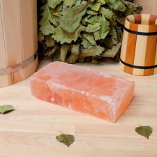 Himalayan salt brick, polished, 20x10x5 cm, 