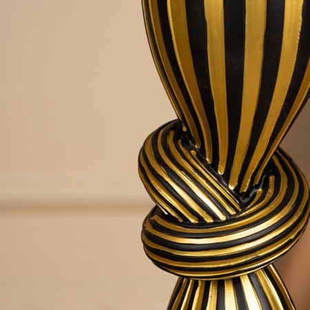 Climber for one candle “Knot” color Black-gold 39 x 10.5 x 10.5 cm-8
