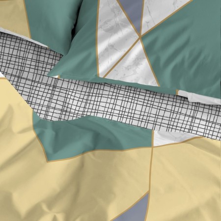 Bed linen 1.5 joint venture, size 150x215 cm, 145x215 cm, 70x70 cm - 2 pcs-2