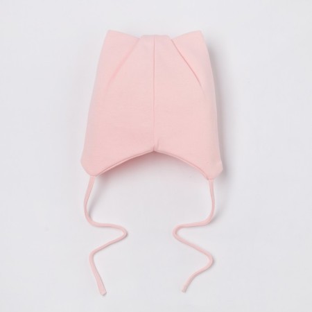 Hat for girls, color powder, size 42-46-2
