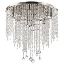Ceiling chandelier SMIRA 12XE14 40W, size 60x60x52.5 cm, Nickel color