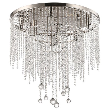 Ceiling chandelier SMIRA 12XE14 40W, size 60x60x52.5 cm, Nickel color