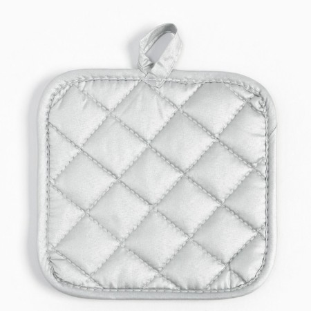 Kit. set 3pr. Snowflake Snowflake silver perch. 17*17 cm, mittens.26*16 cm, Fart. 70*80 cm 100% p/e 94461-7