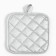 Kit. set 3pr. Snowflake Snowflake silver perch. 17*17 cm, mittens.26*16 cm, Fart. 70*80 cm 100% p/e 94461