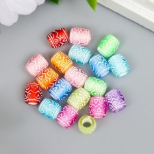 Bead for creativity, mix 9x7 mm