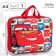 Folder with handles Textile A4, 350x270x100 mm, Cars