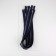 Metal zipper, No. 5, connective, automatic lock, 70 cm, dark blue color/nickel
