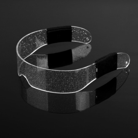 LED glasses "Shine", 14.5x4.5x18 cm, CR2032X2 batteries (included), 3 modes, glow RGB-7