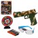 Glock Pistol, with targets and glasses, shoots suction cups