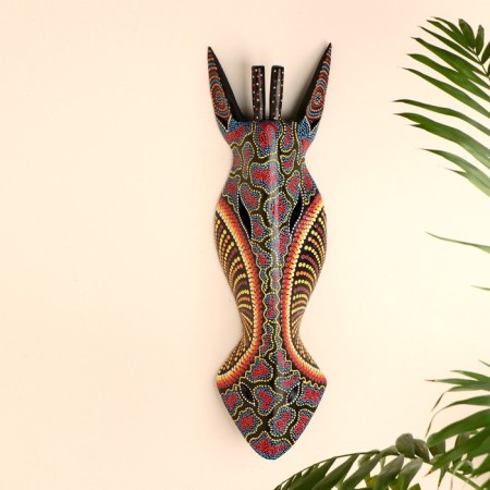 Mask "Giraffe" tree 50x15x7 cm